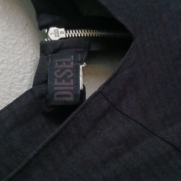 Diesel Zipper Top with open back - Picture 3 of 4